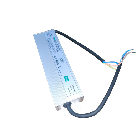 LED driver with cables on a white background