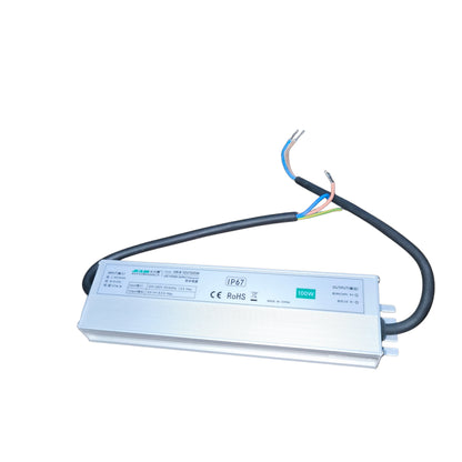 LED driver with cables on a white background