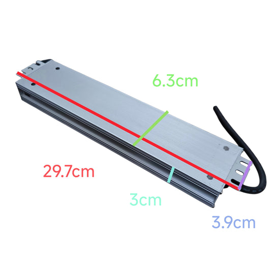 Jielin 300W 24V DC Power Supply Waterproof IP67 60Hz 220V Input 24VDC 12.5A HK4-24V300W LED Driver