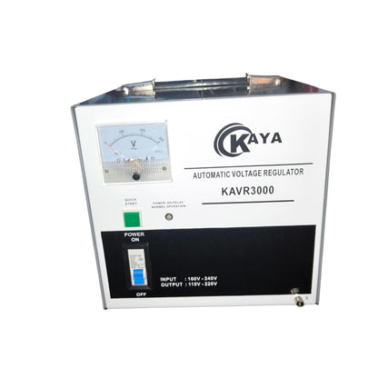 Kaya Automatic Voltage Regulator KAVR3000 on a white background