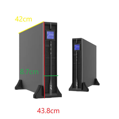 Kehua Tech 1000VA UPS True On-Line Double Conversion Input 120-295V AC Output Voltage 220V AC 8x C14 2U 438mm×420mm×87mm KR1000-RM