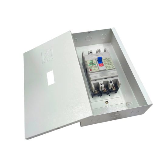 Koten 100A 3Pole 20 Kaic 220V MCCB with Nema 1 Enclosure PW-100SPS100A3P