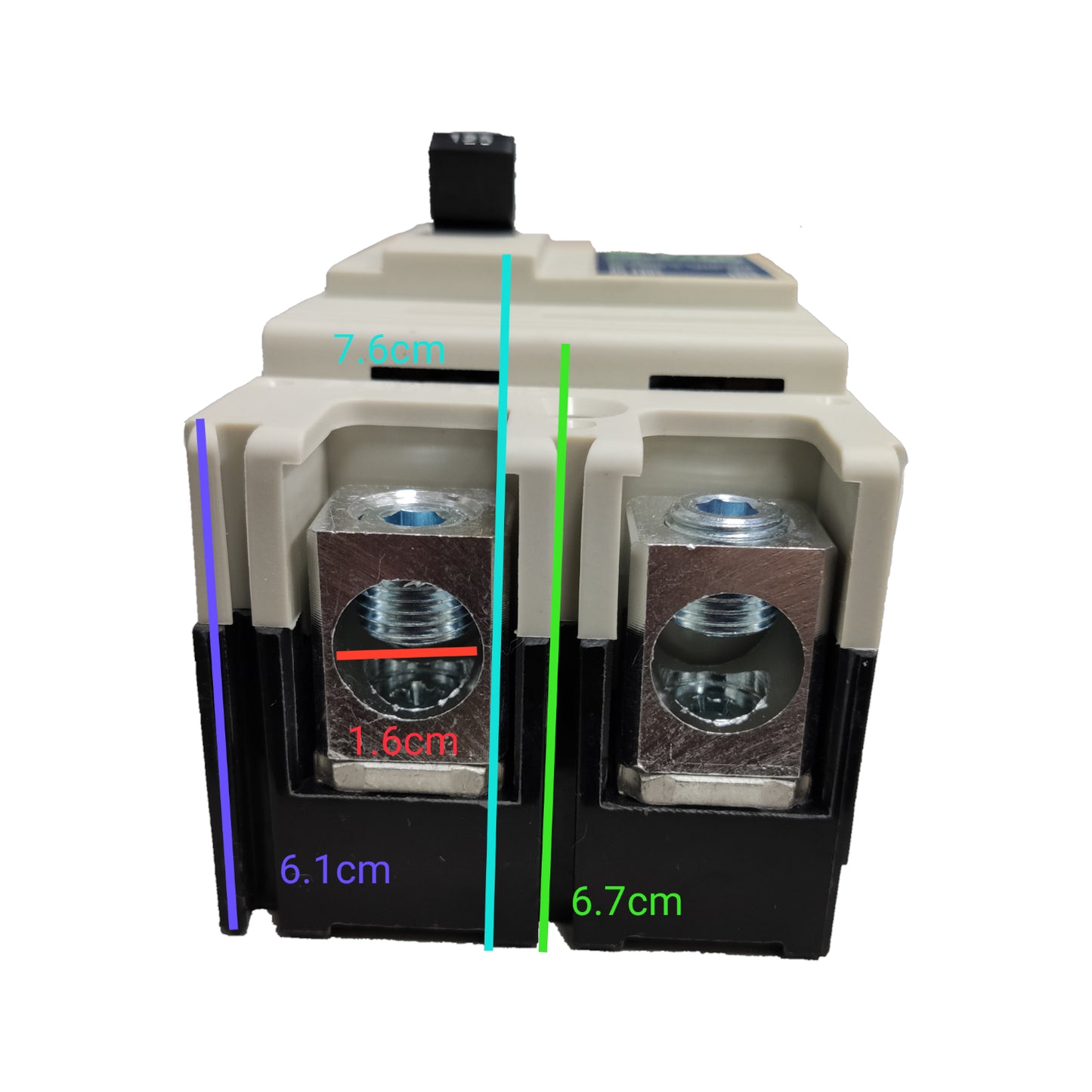 Koten 200A 2P 25KAIC 250V Molded Case Circuit Breaker Single Phase 2 Pole MCCB Industrial Circuit Breaker PW-250SPS200A2P