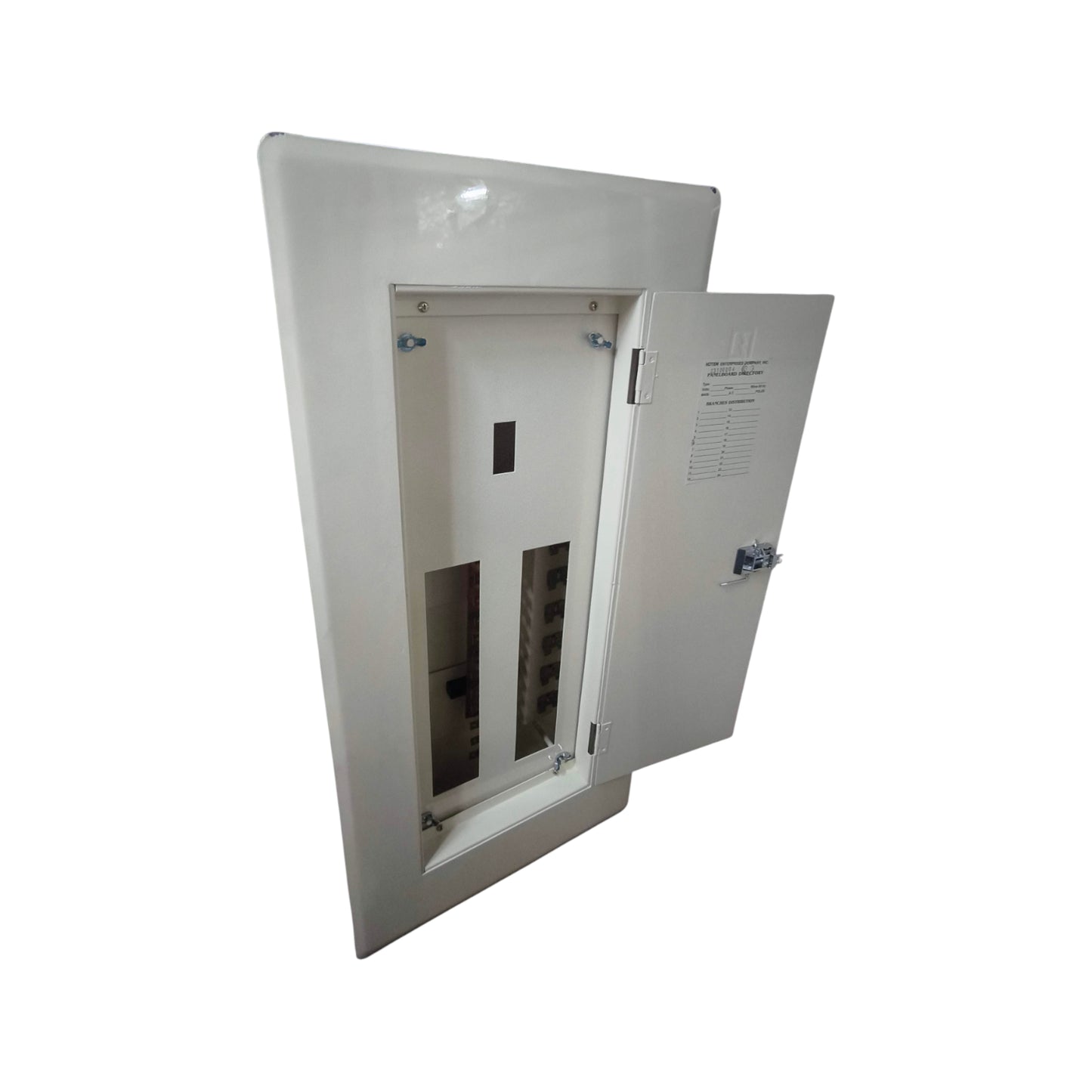 Koten 12 Branches Panel Board 2 Pole Main 250SPS 12 Branches For 2 Pole Bolt On Circuit Breaker Distribution Box Only Flush Mounted Metal Base