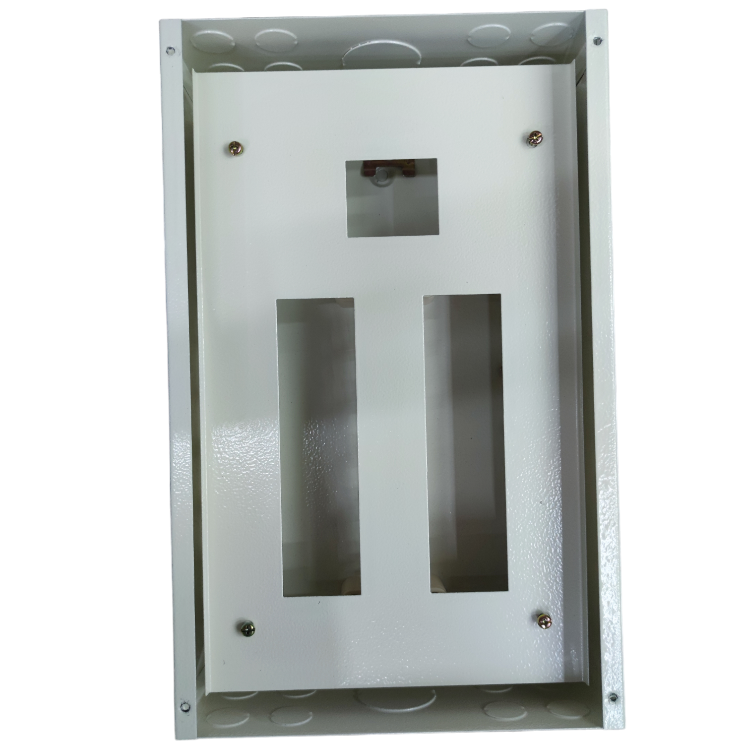 Koten electrical panel enclosure with 10 Branches 2 Pole KTM1-2P10B metal casing for circuitry parts Koten 10 Branches Panel Board 2 Pole Main 2 Pole Branches For Miniature Circuit Breaker KTM1-2P10B Flush Mounted Type Metal Base Electx ELectrical SUpply