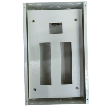 Koten electrical panel enclosure with 10 Branches 2 Pole KTM1-2P10B metal casing for circuitry parts Koten 10 Branches Panel Board 2 Pole Main 2 Pole Branches For Miniature Circuit Breaker KTM1-2P10B Flush Mounted Type Metal Base Electx ELectrical SUpply