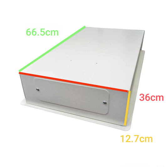 Koten 12 Branches 2 Pole Miniature KTM1-3P12B2P electrical circuitry part with dimensions 66.5cm by 36cm by 12.7cm