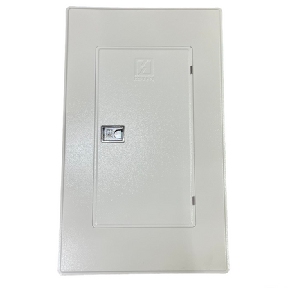 White electrical panel with a logo on a white background Koten 6 Branches Panel Board Main 250AF 2 Pole for 2 Pole Bolt On Circuit Breaker PB250SP2P6B Electx Electrical Supply