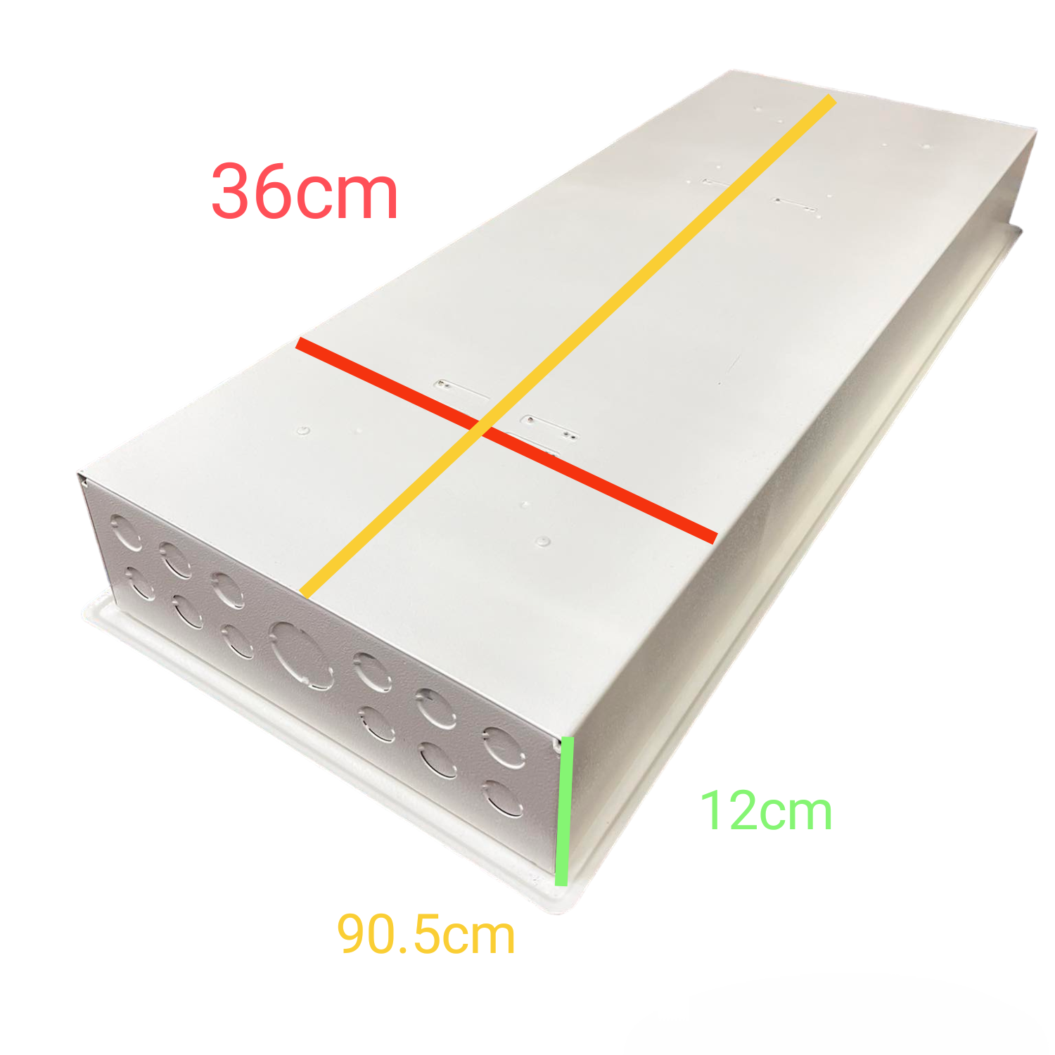 Koten Panel Board Main 250SP 2P white electrical enclosure with 90.5cm by 36cm by 12cm dimensions Koten Panel Board 20 Branches Main 250SP 2P for 2 Pole Bolt On Circuit Breaker PB250SP2P20B Electx ElectricalS Supply