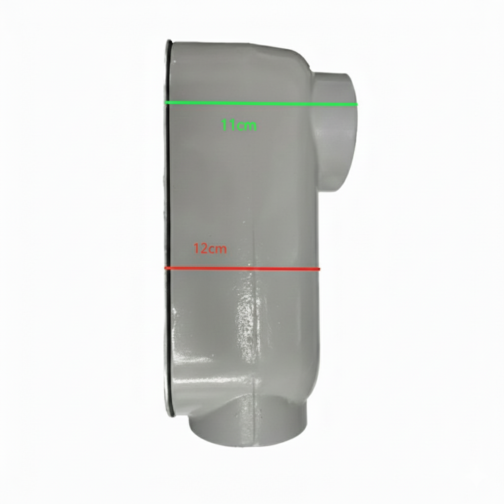 LB Conduit 3 Inches, Metal LB Conduit 85mm, Conduit Bodies Threaded LB Type For Cable Management