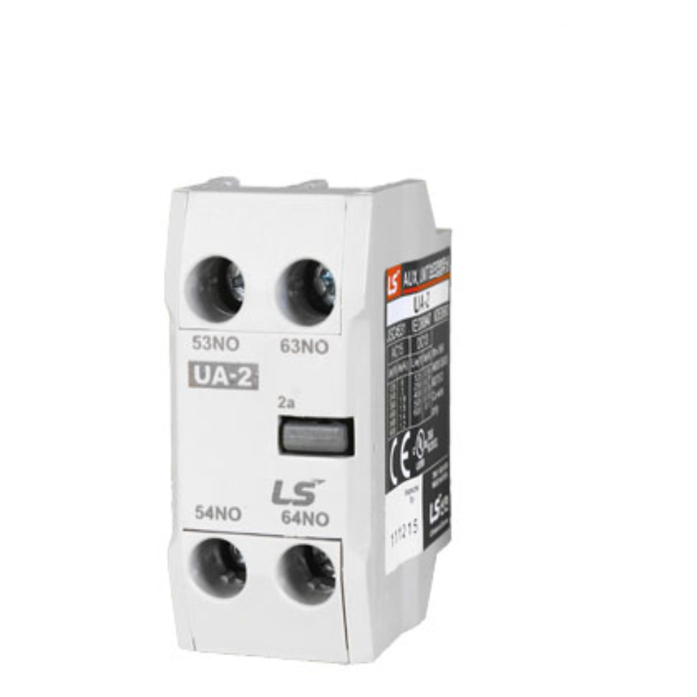LS Magnetic Contactor  Auxiliary Contact Block, Top Mounted 1NO+1NC UA-211
