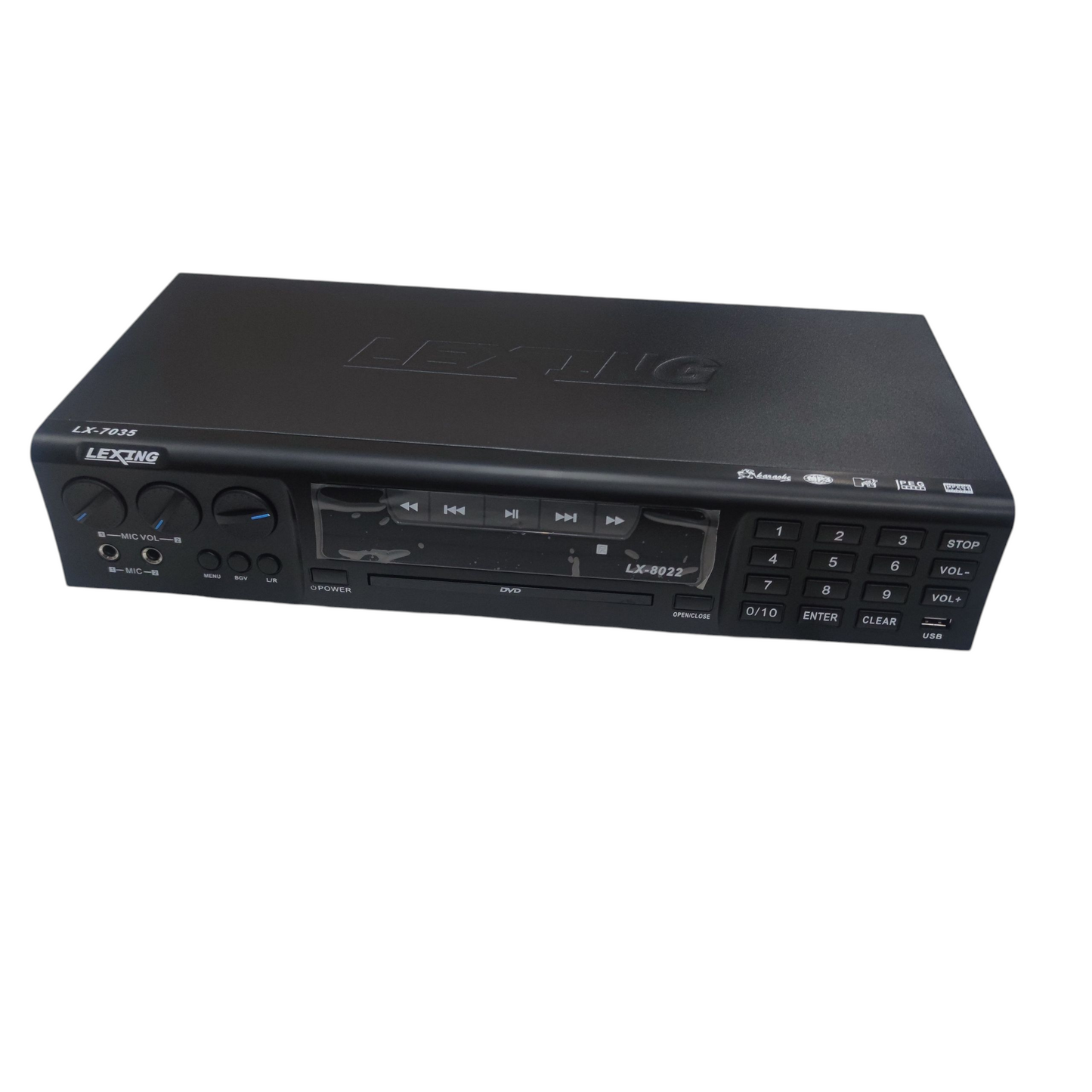 Lexing DVD Karaoke Player 220V with Remote and DVD LX-7035  or LX-8022