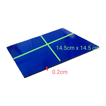 Local Optical Filter Blue 14.5cm x 14.5cm, Acrylic Blue Filter