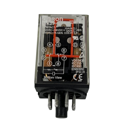 MK2P-N 12V DC  Switch Relay 8 Pin