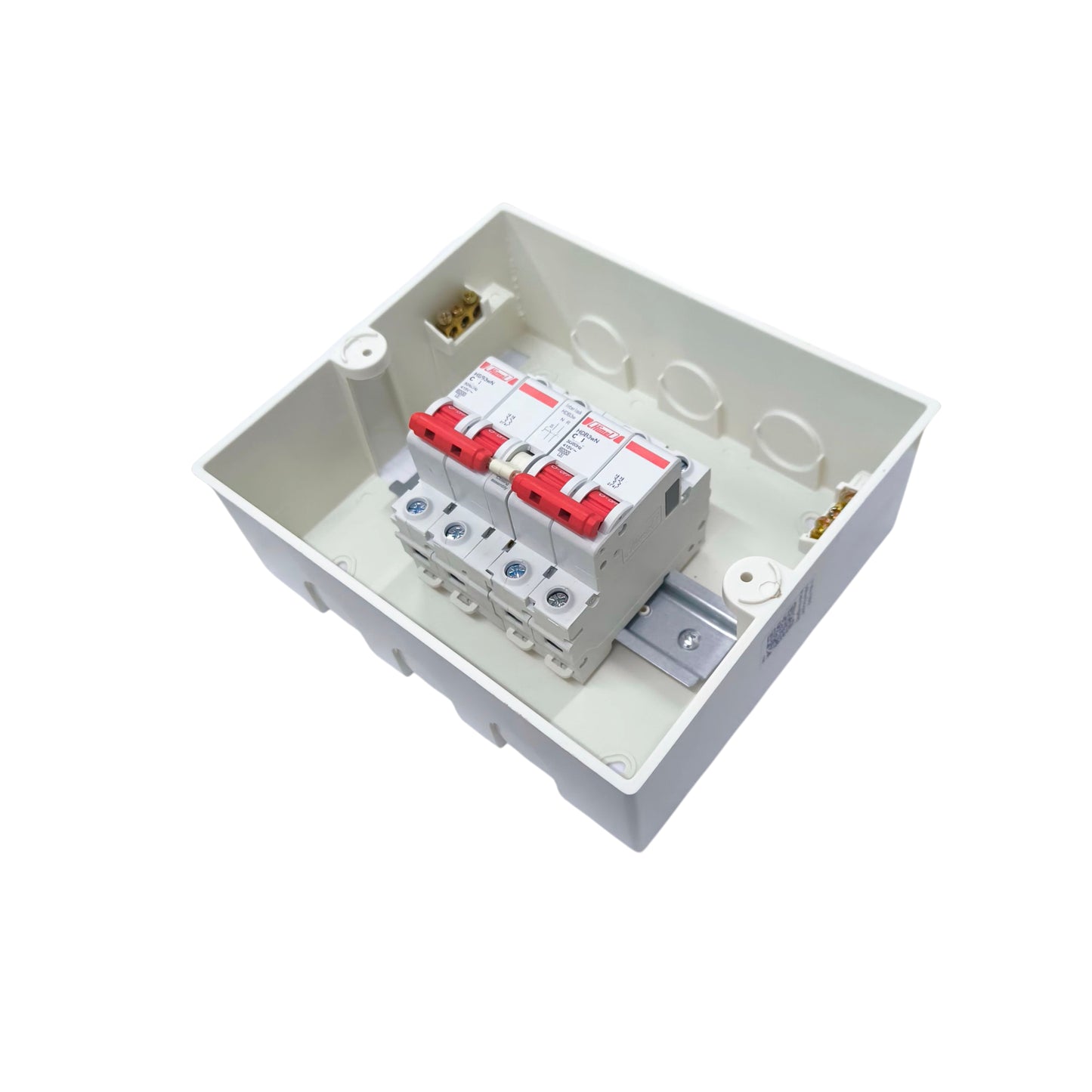 Himel MTS 63A 2 Pole 6KAIC 220V with PVC Enclosure ZY ZY5-8WAYSFT/2XHDB3WN2C63+HDB3W63HS