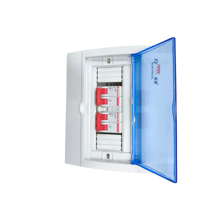 Himel MTS 63A 2 Pole 6KAIC 220V with PVC Enclosure ZY ZY5-8WAYSFT/2XHDB3WN2C63+HDB3W63HS