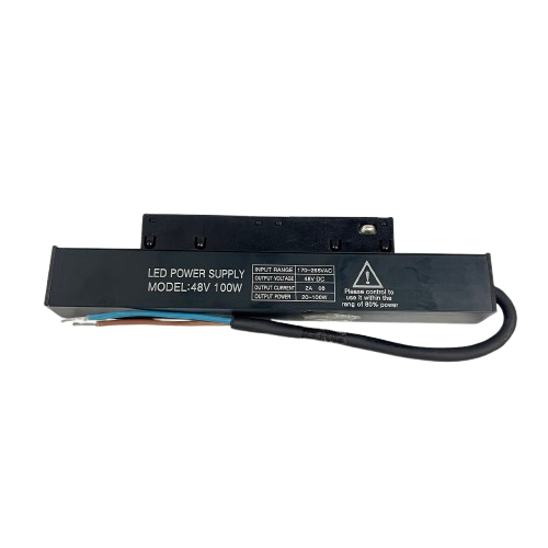 Magnetic Track Light Power Supply (ILLUMIQ TERRA) Output 48V Input 220V (100WATTS)
