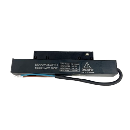 Magnetic Track Light Power Supply (ILLUMIQ TERRA) Output 48V Input 220V (100WATTS)