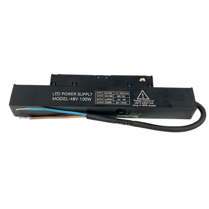 Magnetic Track Light Power Supply (ILLUMIQ TERRA) Output 48V Input 220V (100WATTS)