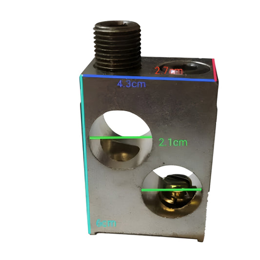 Siemes Mechanical Lug for Breaker Type with multiple holes for secure electrical connections