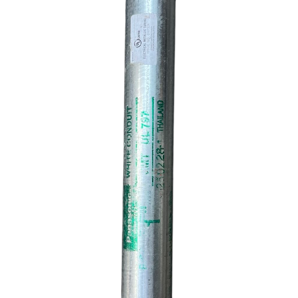 Panasonic 1" EMT Pipe 25.4mm x 10 Feet UL Standard E-44051