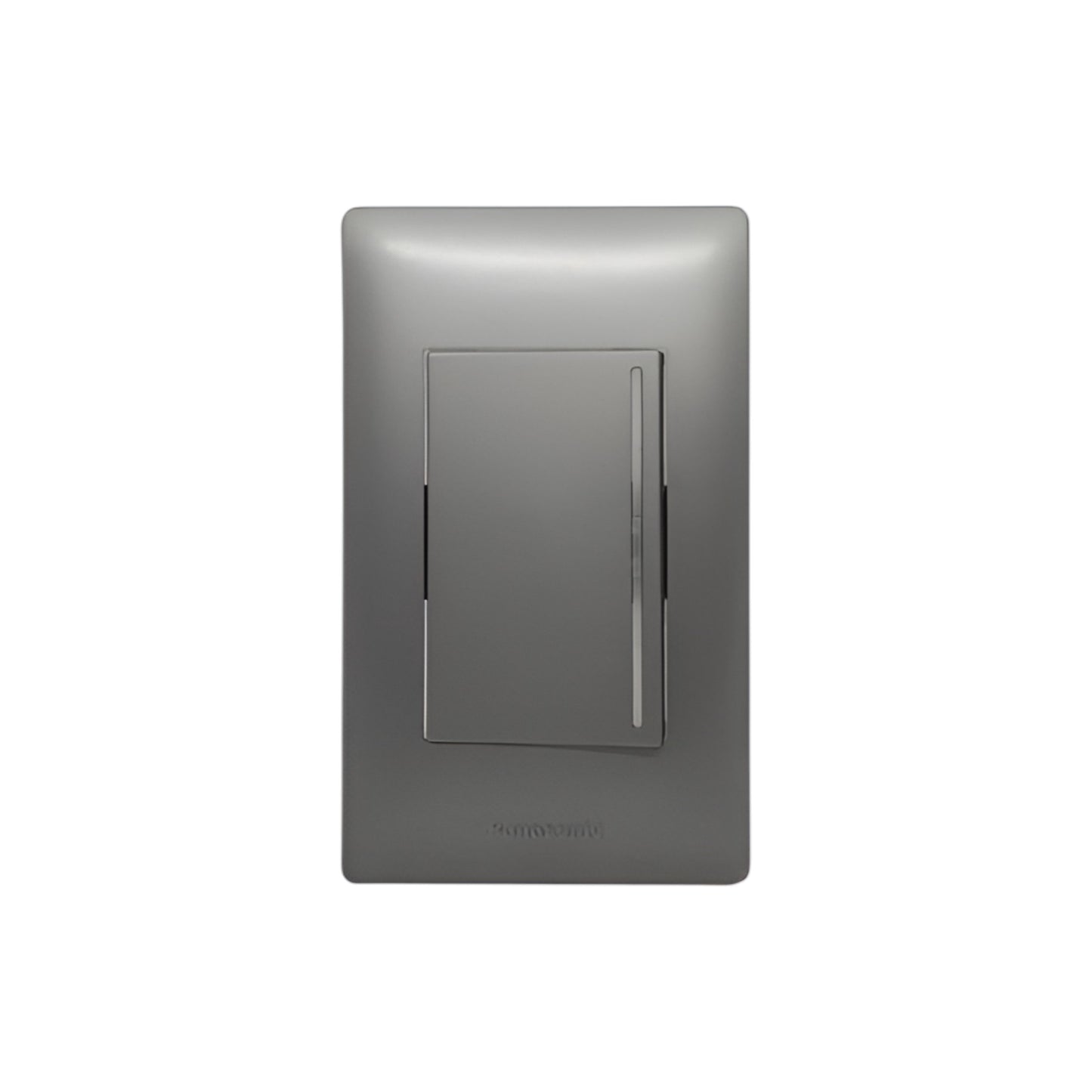 Panasonic 1 Gang 1 Way Switch 1 Device Slim Art Series Metallic Gray WSAG6803MH-1/WSAG5511MH-5