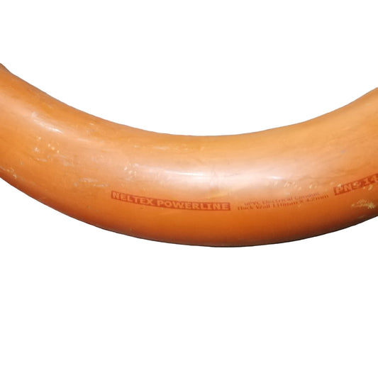 Neltex 4" PVC Conduit Elbow for Electrical Wiring 110mm Electx