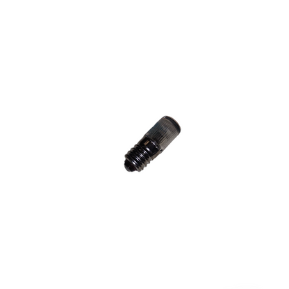 Black metal fitting on a white background Neon Bulb E10 for Indicator Available in Red and Green Voltage 220V, 110V and 440V Electx Electrical SUpply