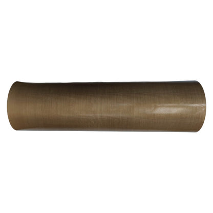 Brown cylindrical object on a white background