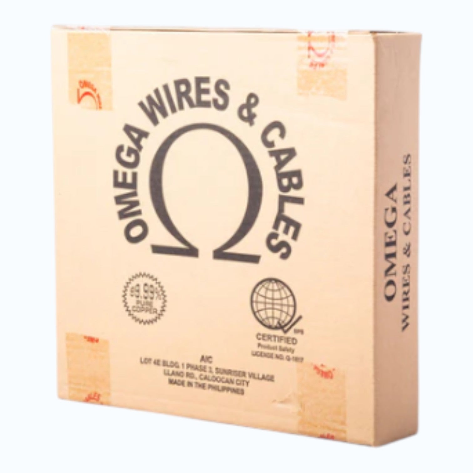 Omega PDX Romex Cable , Duplex Flat Cable, Duplex Solid Cable 10/2C 2.6MM/2C 75M