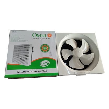 Omni 12 Inches Exhaust Fan Wall Type 220V 60Hz Ventilating Fan 300mm x 300mm XFW-300