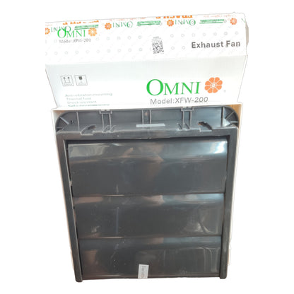 Omni 8 Inches Exhaust Fan 60Hz 220V Wall Type 200mm x 200mm XFW-200