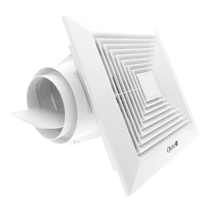 Omni 10 Inches Ceiling Mounted Exhaust Fan 220V 60Hz 25cm x 25 cm Duct Fan Bathroom Exhaust Fan XFC-250