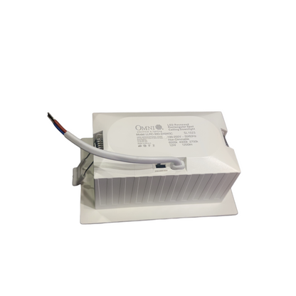 Electrical component with 'OMNI' branding on a white background