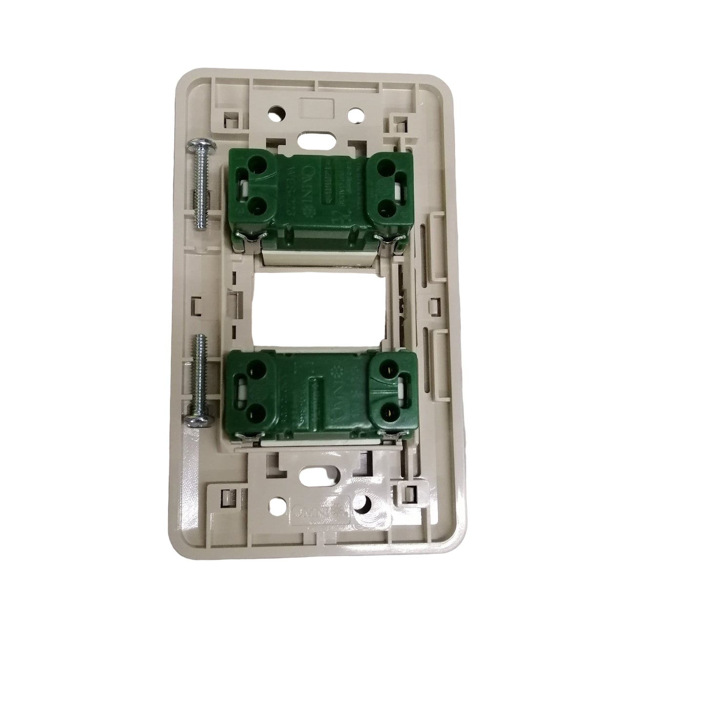 Omni Classis 2 Gang 3 Way Switch 16A 250V with Plate Cover WEP-101+(WES-223x2)
