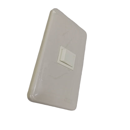 Omni Classis Series 1 Gang 3 Way Switch 16A 250V with Plate Cover WEP-101+WES-223