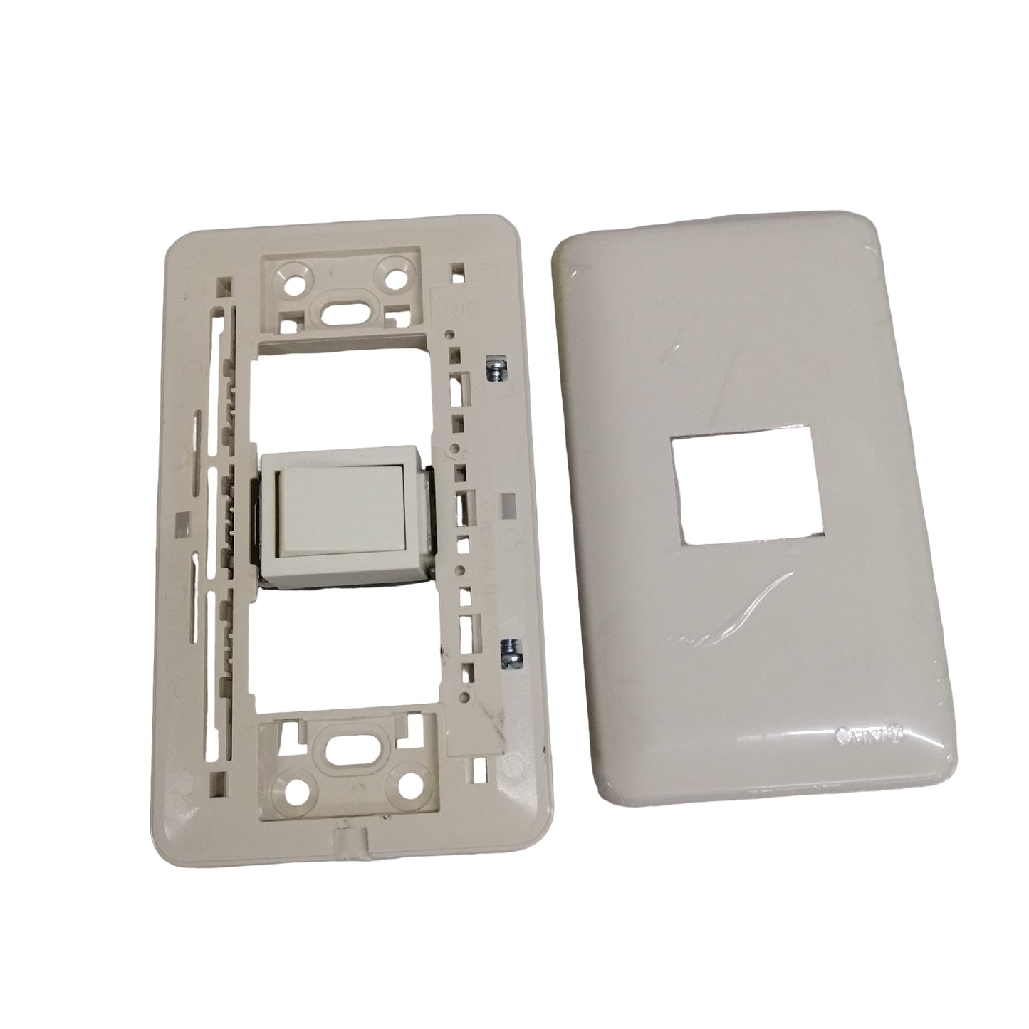 Omni Classis Series 1 Gang 3 Way Switch 16A 250V with Plate Cover WEP-101+WES-223 II