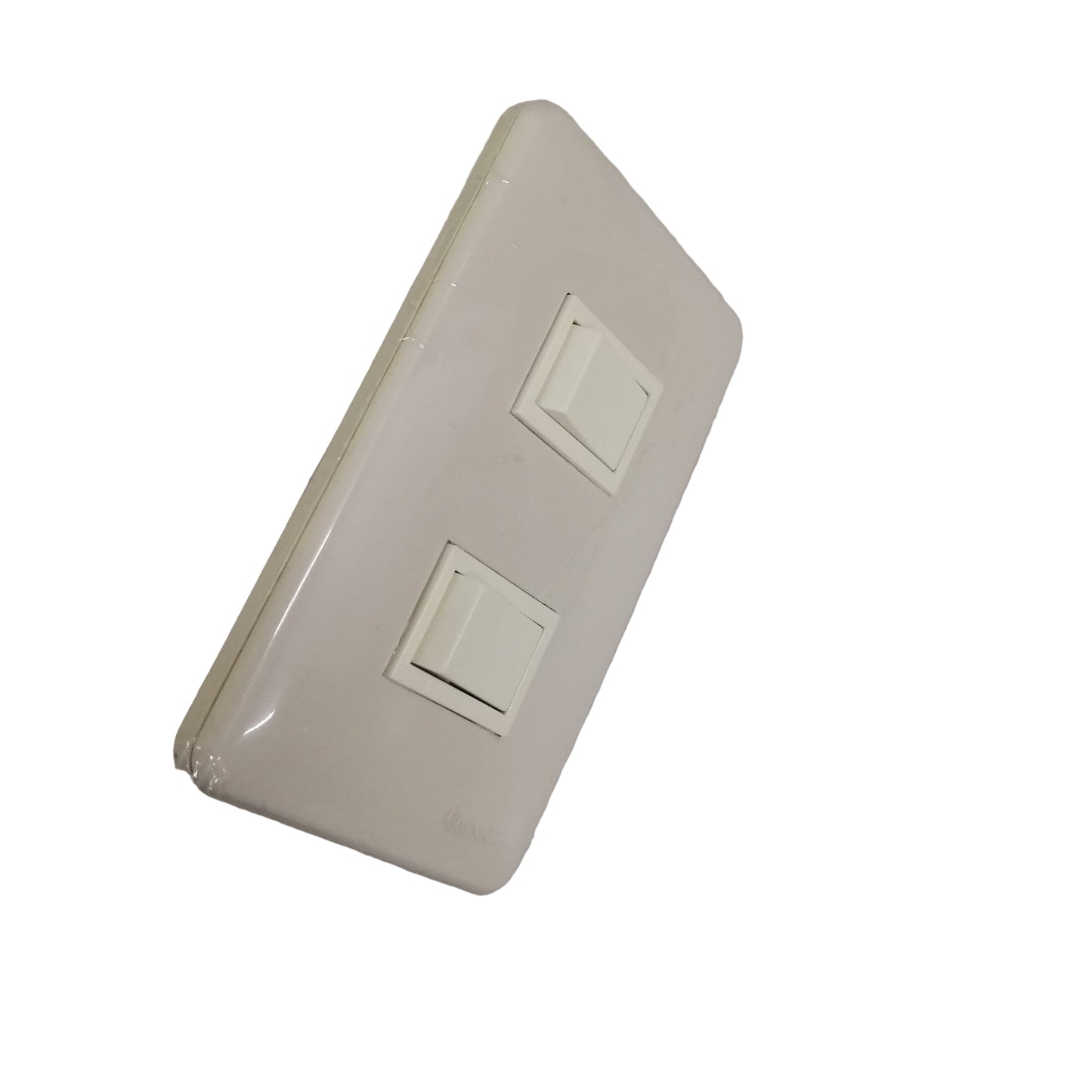 Omni Classis Series 2 Gang 3 Way Switch 16A 250V with Plate Cover WEP-101+(WES-223x2) I