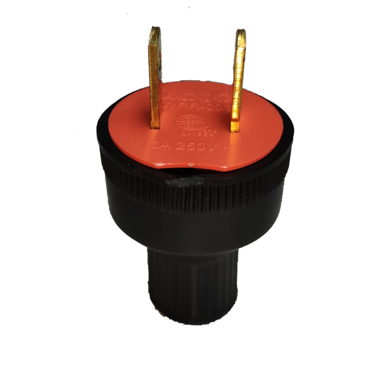 Omni Rubber Plug 5A , Flat Pin
