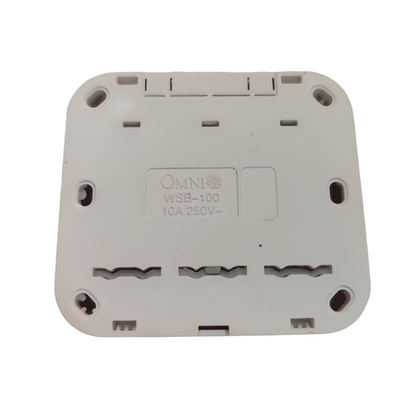 Omni Surface Type Square Door Bell Switch 220V 5A WSB-100-PK Electx