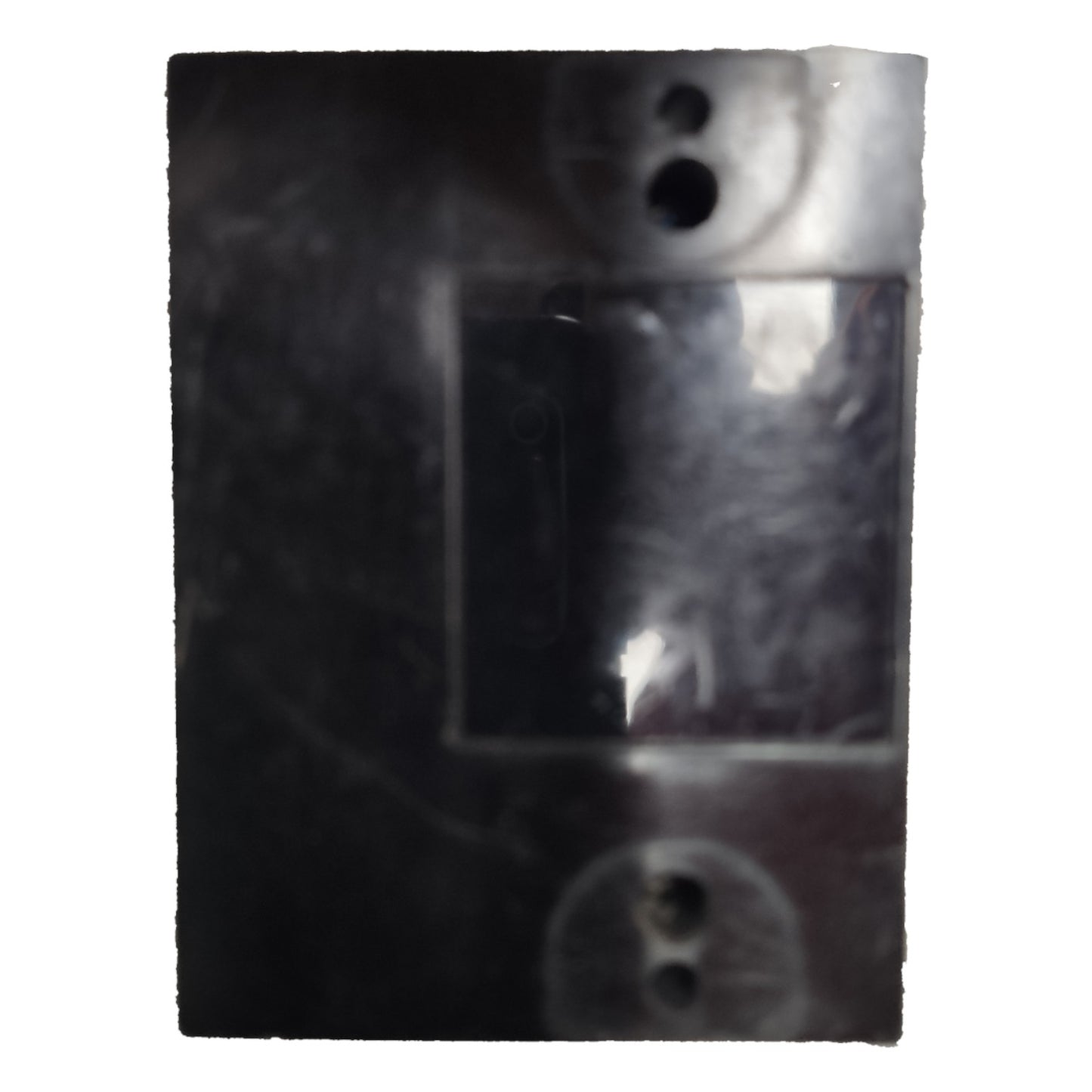 Tape cassette with visible label on a white background