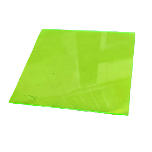 Optical Filter Neon Green 14.5cm x 14.5cm, Acrylic Neon Green Filter