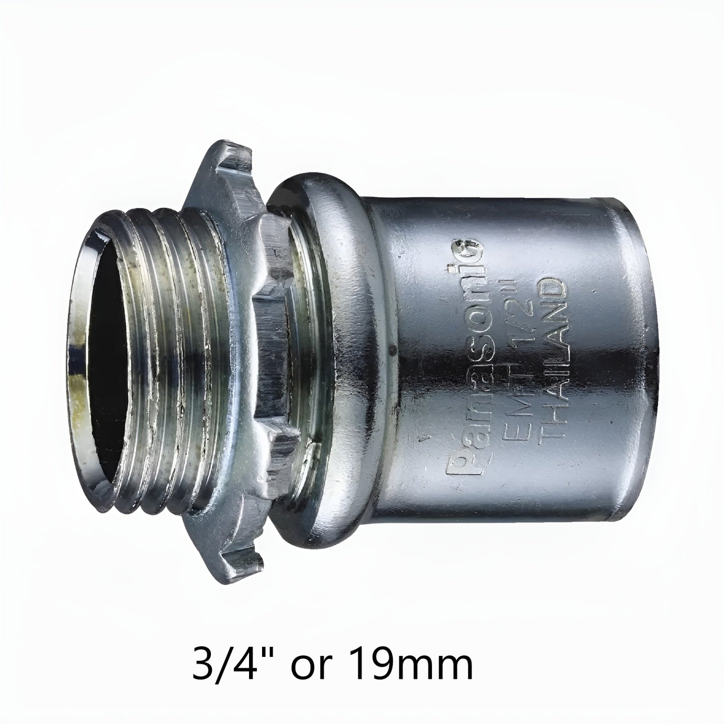 Panasonic 3/4 EMT Connector Compression Type 19mm