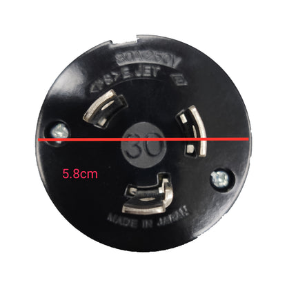 Panasonic 30A 2P+E  3Pole 250V Twist Lock Plug Twistlock Plug WF6330B