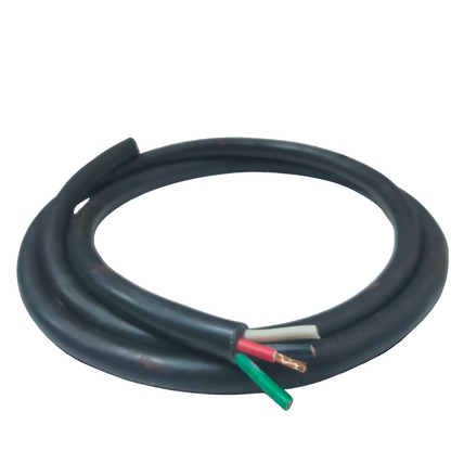 Phelps Dodge 3.5mm industrial power cable 25m 4 core with exposed copper wires and black insulating sheath