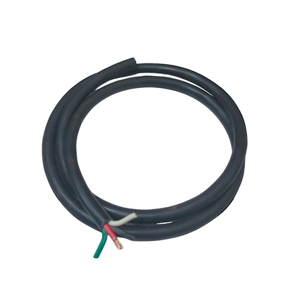 Phelps Dodge 3.5mm industrial power cable 25m 4 core with exposed colored wires on black background