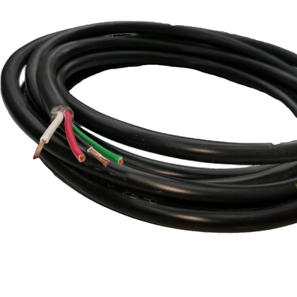 Phelps Dodge 3.5mm industrial power cable 25m 4 core with exposed copper wires and black insulation