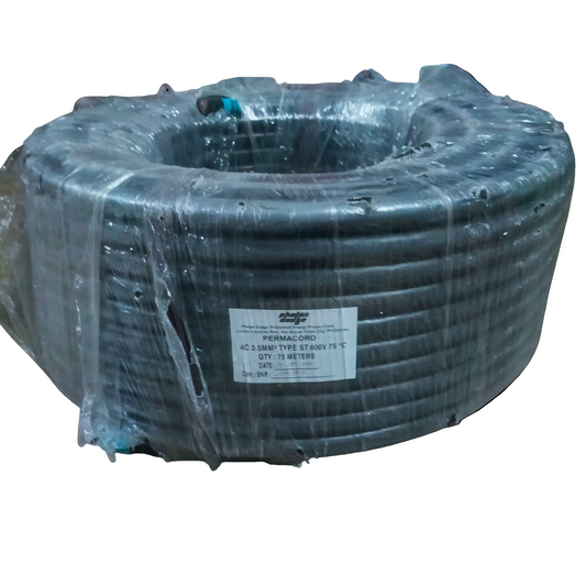 Phelps Dodge 3.5mm industrial power cable 25m 4 core wrapped in plastic packaging