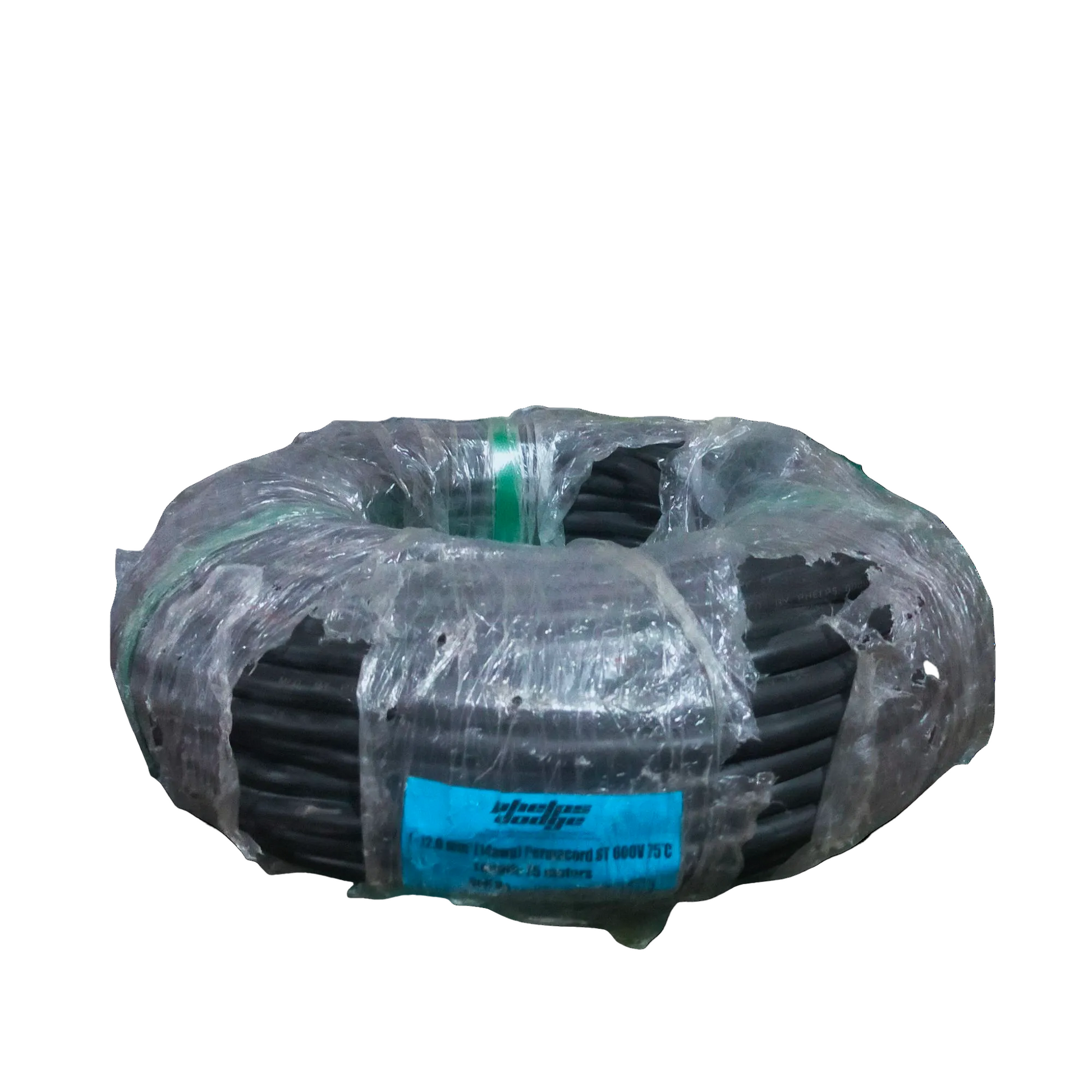 Phelps Dodge 3 meter 2.0mm 2 core royal cord wire wrapped in clear plastic packaging
