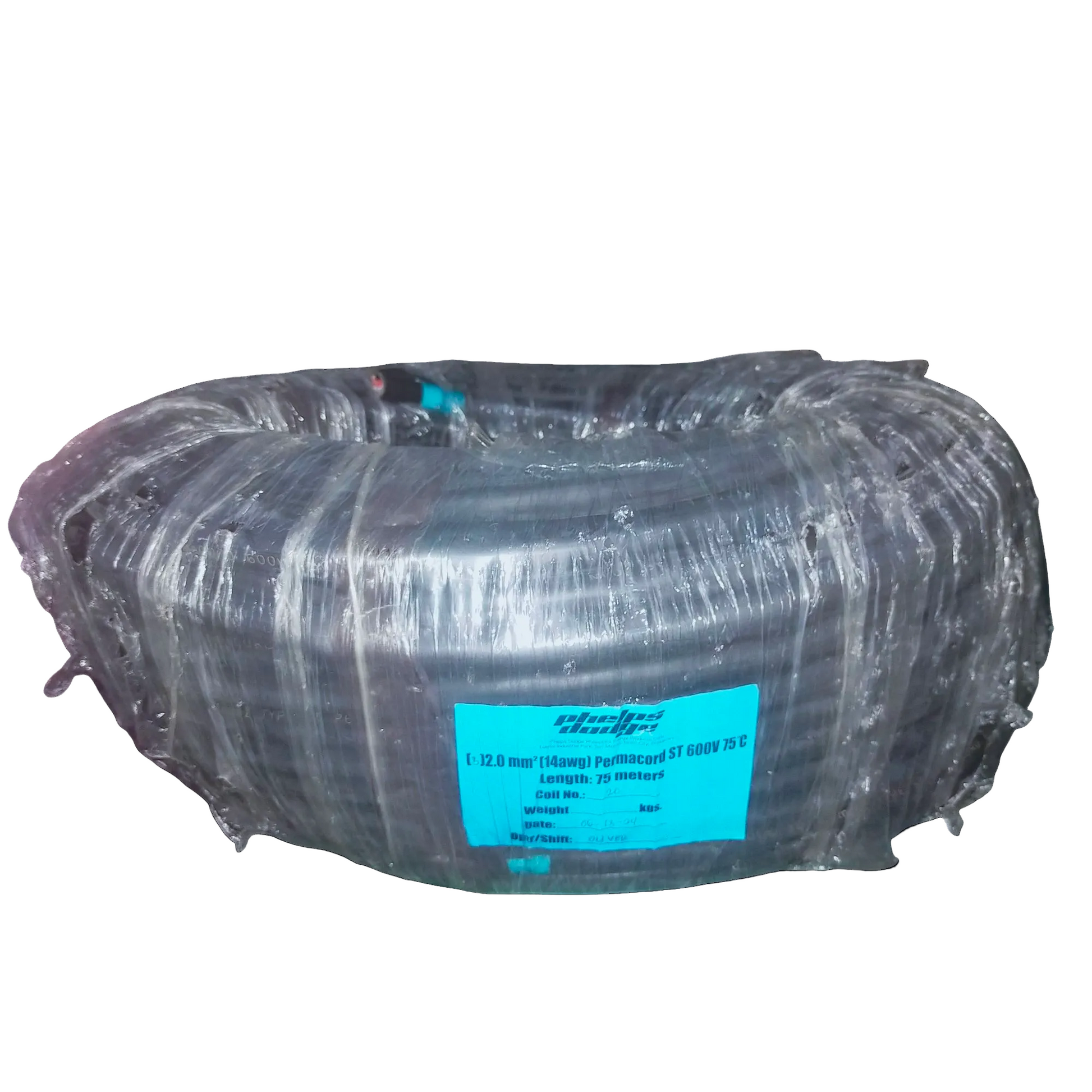 Phelps Dodge Power Cable AWG 14 3 Core bundled in protective packaging for electrical applications